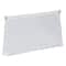 JAM Paper 5" x 10" Plastic Zip Closure Envelopes, 12ct.